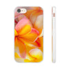 Soft Frangipanis Flexi Clear Cases To Fit Most Phone Types (FWS)