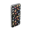 Wildflowers Painted Black Flexi Clear Case for Most Phone Types