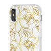 Golden Frangipanis White Flexi Clear Cases for Most Phone Types (FWS)
