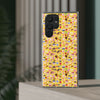 Happy Cake Yellow Flexi Clear Cases for Most Phone Types (FWS)