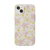 Pastel Frangipanis Yellow Flexi Clear Cases for Most Phone Types (FWS)