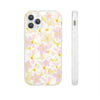 Pastel Frangipanis Yellow Flexi Clear Cases for Most Phone Types (FWS)