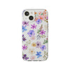 Floral White Flexi Clear Cases for Most Phone Types