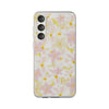 Pastel Frangipanis Yellow Flexi Clear Cases for Most Phone Types (FWS)