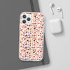 Happy Cake White Flexi Clear Cases for Most Phone Types (FWS)