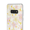 Pastel Frangipanis Yellow Flexi Clear Cases for Most Phone Types (FWS)