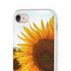 Sunflowers Flexi Clear Cases for Most Phone Types