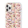 Happy Cake White Flexi Clear Cases for Most Phone Types (FWS)
