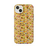 Happy Cake Yellow Flexi Clear Cases for Most Phone Types (FWS)