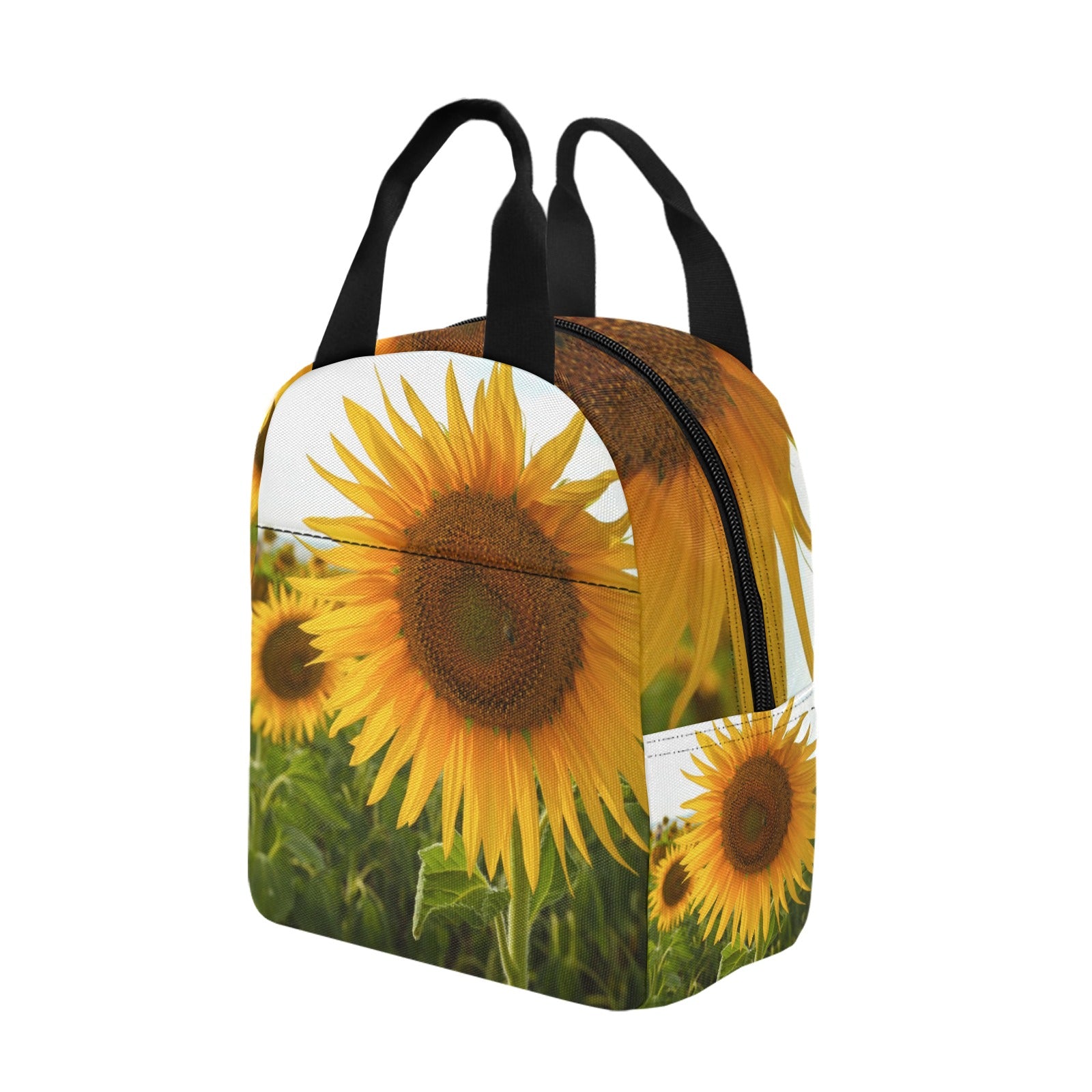 Sunflowers Insulated Zipper Lunch Bag