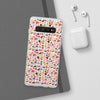 Happy Cake White Flexi Clear Cases for Most Phone Types (FWS)