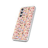 Happy Cake White Flexi Clear Cases for Most Phone Types (FWS)