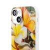 Floating Frangipanis 2 Flexi Clear Cases for Most Phone Types (FWS)