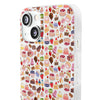Happy Cake White Flexi Clear Cases for Most Phone Types (FWS)