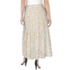 Pastel Frangipanis Wrap Skirt No Pockets up to 5 XL (FWS)