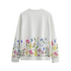 Wildflowers Painted White L Sweatshirt | 310GSM Cotton up to 6 XL