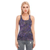 Stormy Purple Racerback Tank Top| 190GSM Cotton up to 3 XL (FWS)