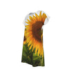 Sunflowers Short Sleeve Dress up to 4 XL (FWS)