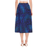 Blue Steel Chiffon Skirt No Pockets up to 2XL (FWS)