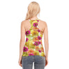 Graphic Dahlias 2 Racerback Tank Top | 190GSM Cotton up to 3 XL (FWS)