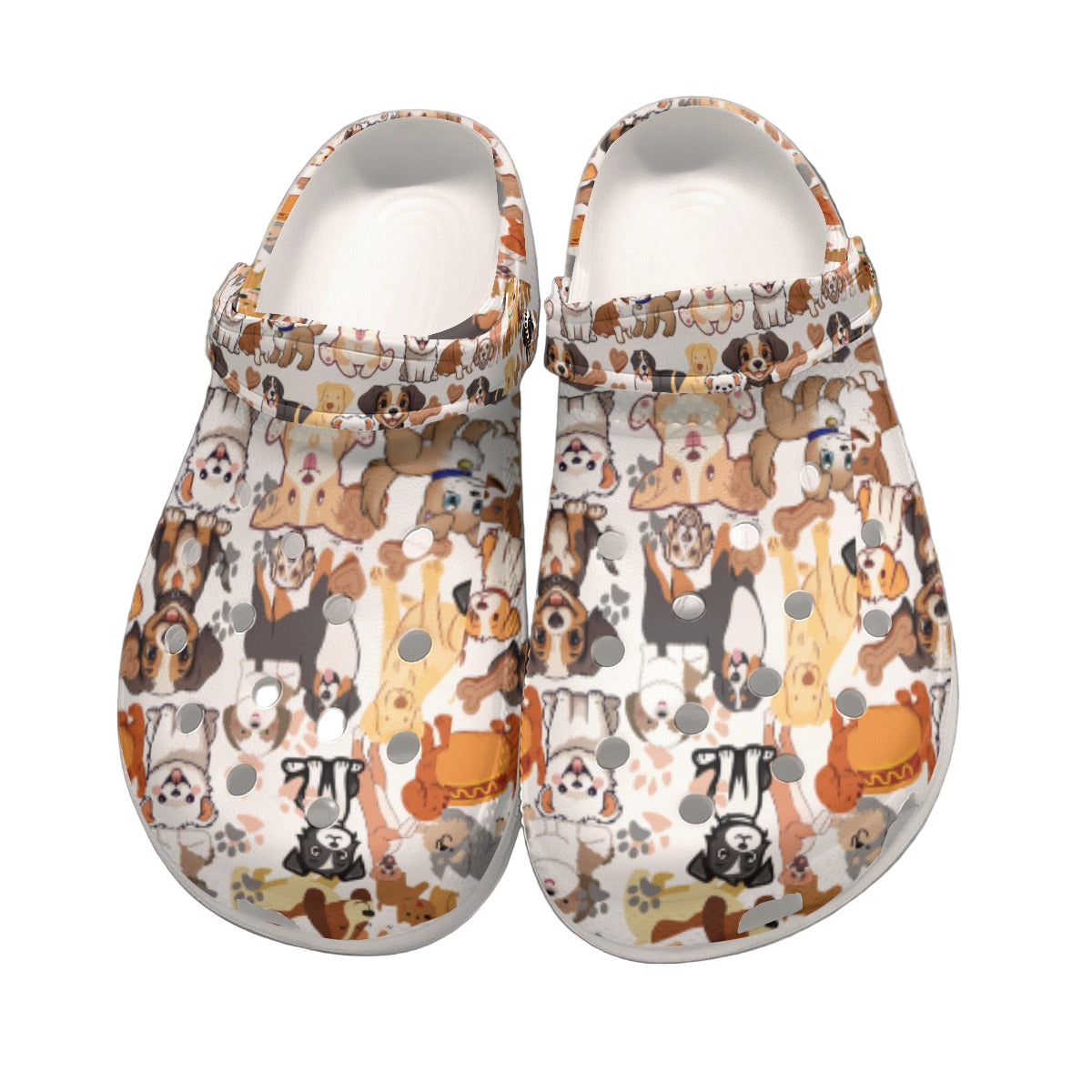 Busy Dogs White Rubber Shoes up to size 12 3