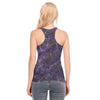 Stormy Purple Racerback Tank Top| 190GSM Cotton up to 3 XL (FWS)