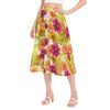 Graphic Dahlias 2 Chiffon Skirt No Pockets up to 2 XL (FWS)