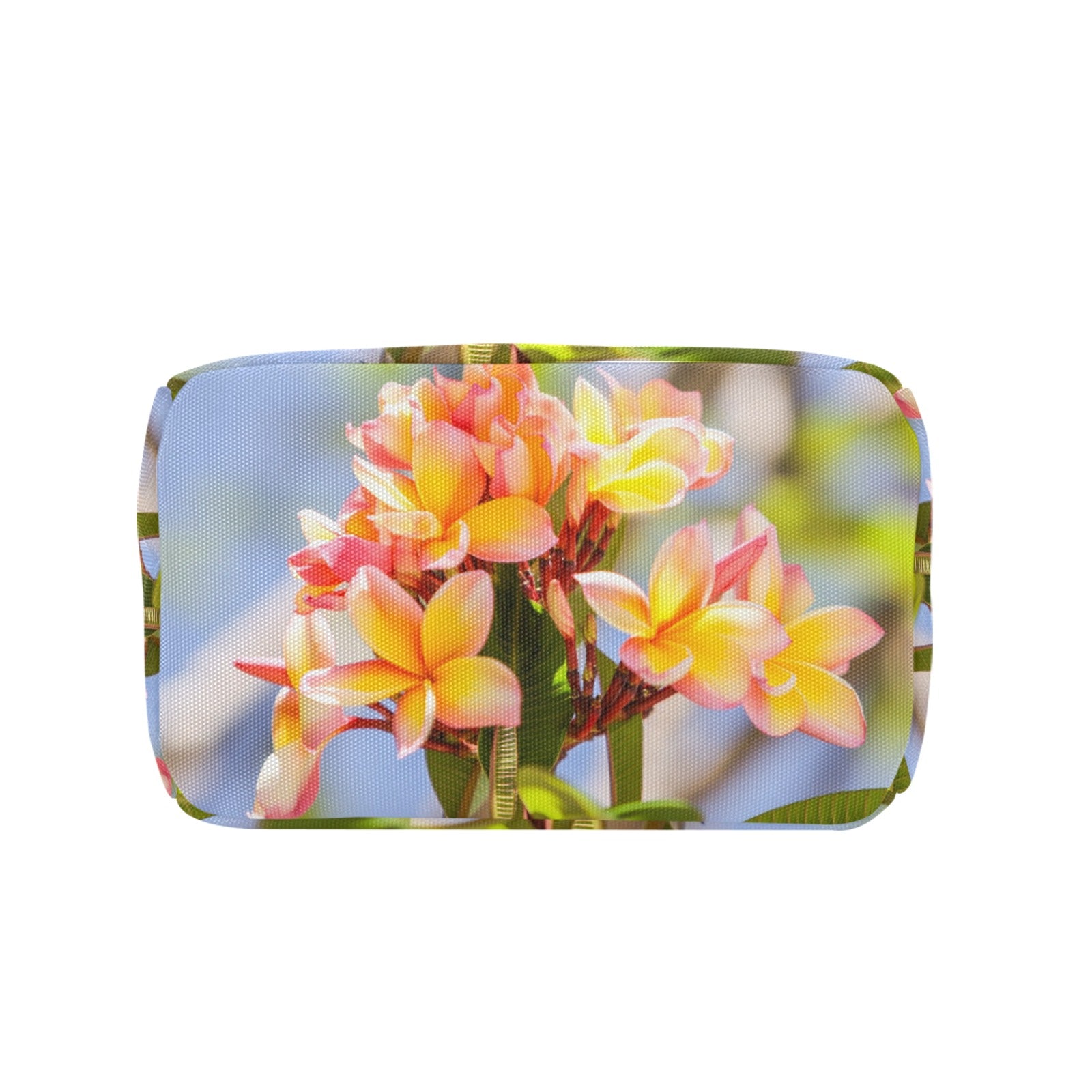 Fresh Frangipanis Insulated Zipper Lunch Bag