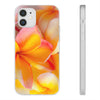 Soft Frangipanis Flexi Clear Cases To Fit Most Phone Types (FWS)