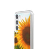 Sunflowers Flexi Clear Cases for Most Phone Types