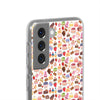 Happy Cake White Flexi Clear Cases for Most Phone Types (FWS)