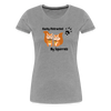 Easily Distracted by Squirrels Cotton T-Shirt up to 3 XL Heather Grey