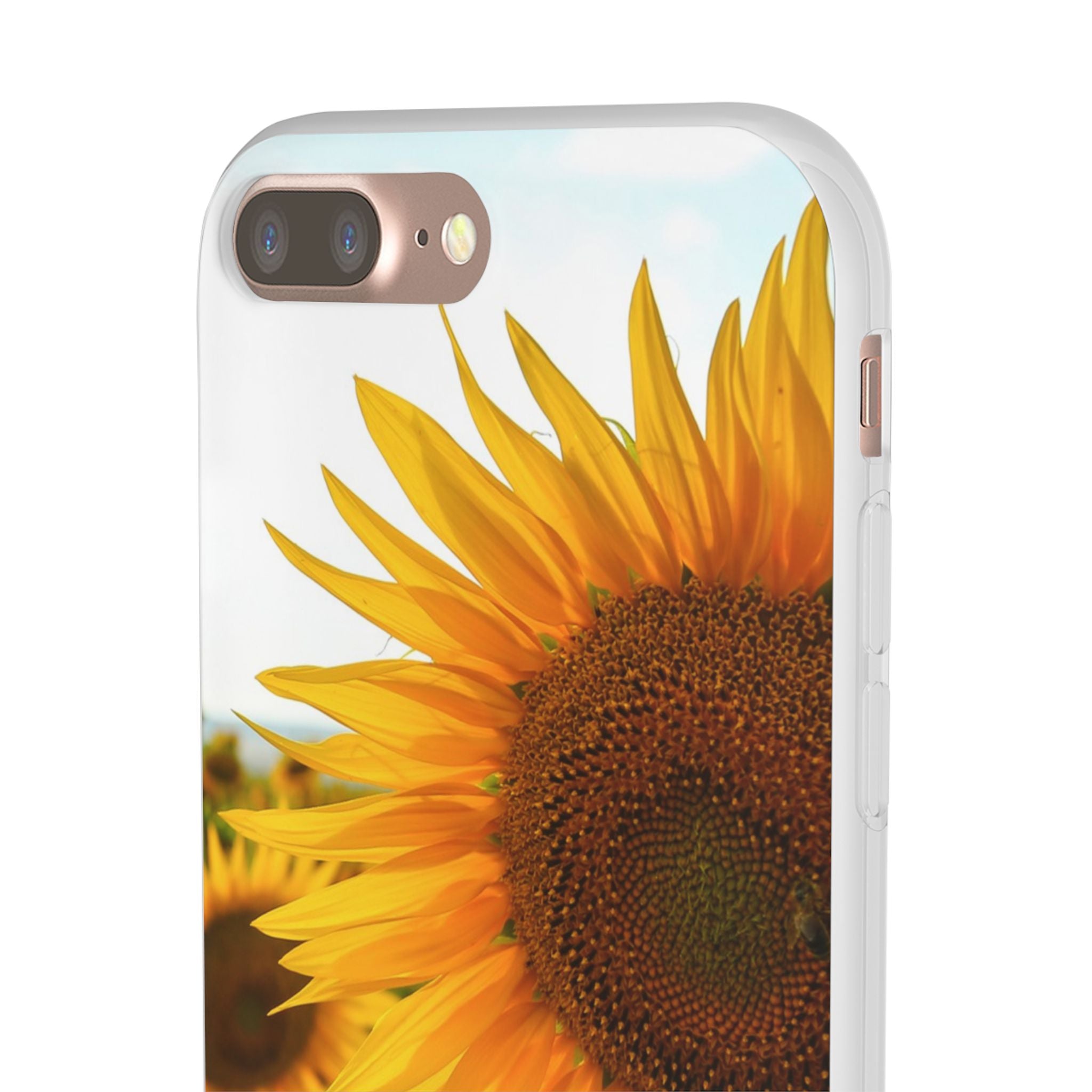 Sunflowers Flexi Clear Cases for Most Phone Types