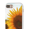 Sunflowers Flexi Clear Cases for Most Phone Types