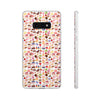 Happy Cake White Flexi Clear Cases for Most Phone Types (FWS)