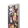 Dogs Love Black Flexi Clear Cases for Most Phone Types (FWS)