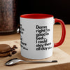 Good in Bed Accent Mug 11oz