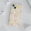 Pastel Frangipanis Yellow Flexi Clear Cases for Most Phone Types (FWS)