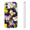 Spring Violas Flexi Clear Cases for Most Phone Types