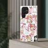Cats Love White Flexi Clear Cases for Most Phone Types (FWS)
