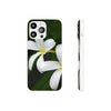 White Frangipanis Flexi Clear Cases for Most Phone Types (FWS)