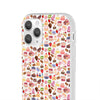 Happy Cake White Flexi Clear Cases for Most Phone Types (FWS)