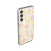 Pastel Frangipanis Yellow Flexi Clear Cases for Most Phone Types (FWS)