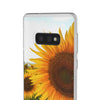 Sunflowers Flexi Clear Cases for Most Phone Types