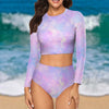 Sunlit Day Long Sleeve Surfing Swimsuit