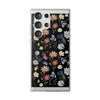 Wildflowers Painted Black Flexi Clear Cases for Most Phone Types (FWS)