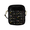 Wildflowers Black Sling Shoulder Bag