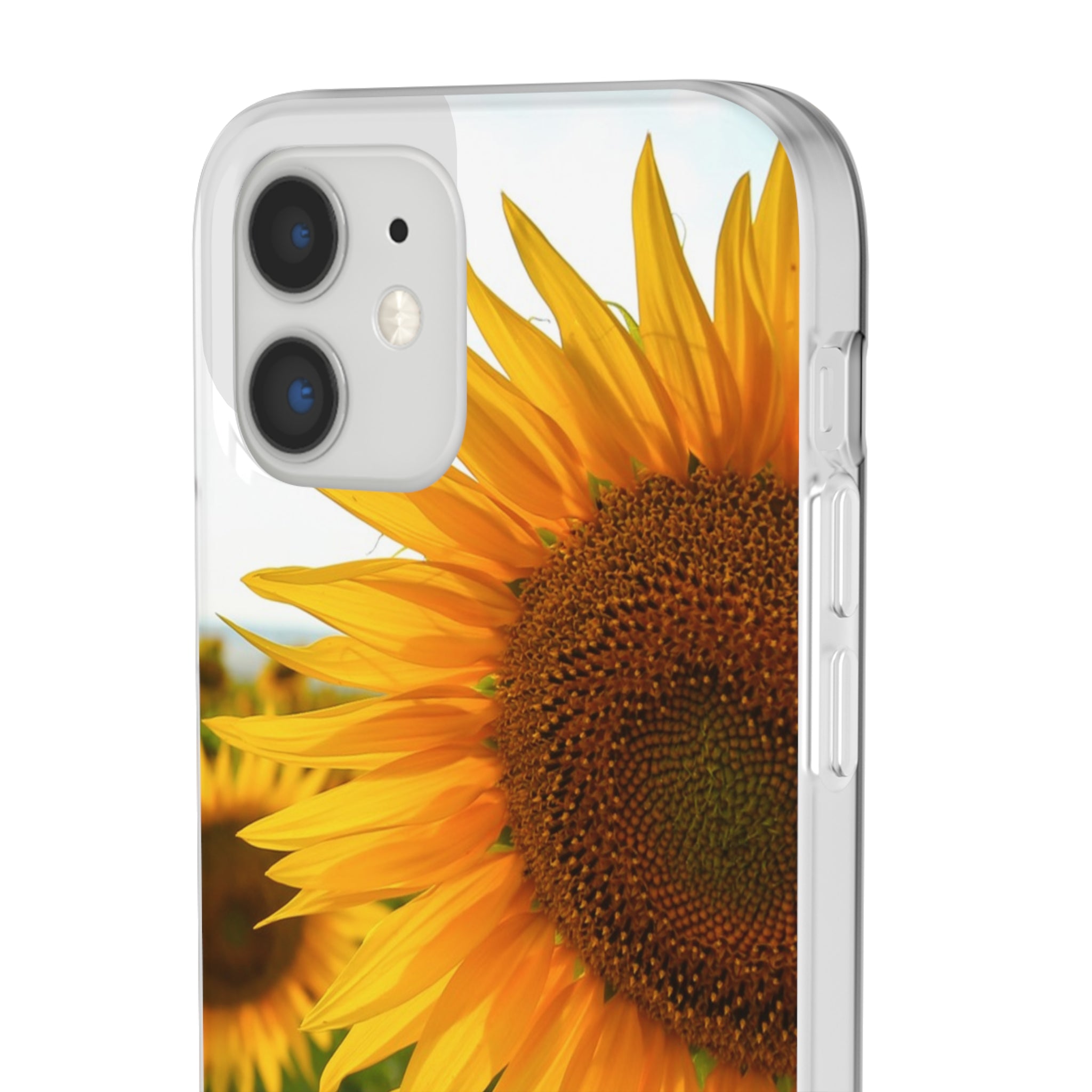 Sunflowers Flexi Clear Cases for Most Phone Types