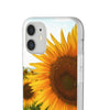 Sunflowers Flexi Clear Cases for Most Phone Types