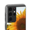 Sunflowers Flexi Clear Cases for Most Phone Types